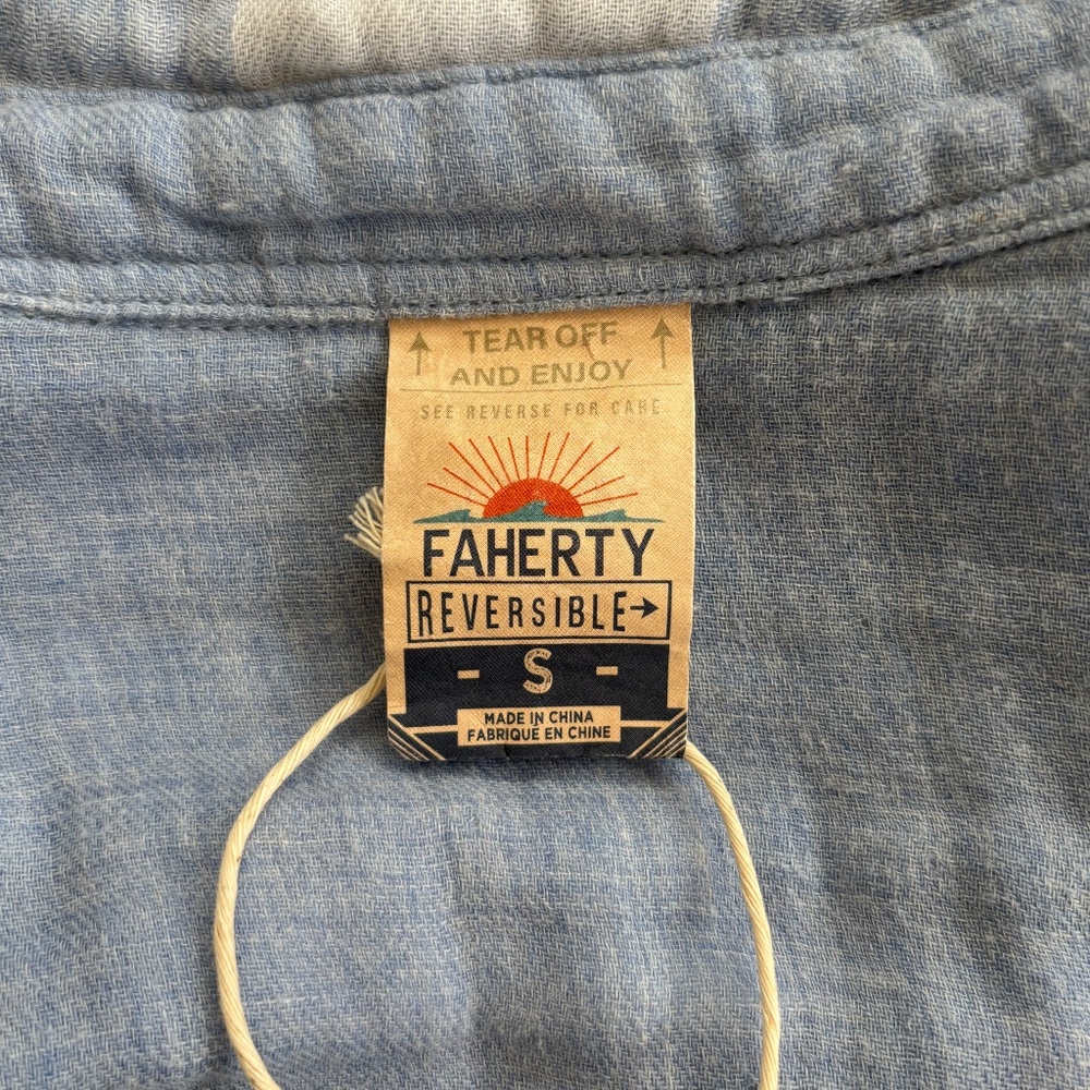 Faherty Belmar Reversible Flannel - image 5